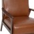 Flash Furniture IS-IT673317-BR-GG Mid-Century Modern Cognac LeatherSoft Armchair with Walnut Wood Frame addl-8