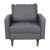 Flash Furniture IS-PC100-DKGY-GG Mid-Century Modern Dark Gray Tufted Faux Linen Armchair with Wood Legs addl-10
