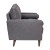 Flash Furniture IS-PL100-DKGY-GG Mid-Century Modern Dark Gray Tufted Faux Linen Loveseat Sofa with Wood Legs addl-9