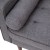 Flash Furniture IS-PS100-DKGY-GG Mid-Century Modern Dark Gray Tufted Faux Linen Sofa with Wood Legs addl-8