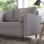 Flash Furniture IS-PS100-GY-GG Mid-Century Modern Slate Gray Tufted Faux Linen Sofa with Wood Legs addl-6