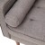 Flash Furniture IS-PS100-GY-GG Mid-Century Modern Slate Gray Tufted Faux Linen Sofa with Wood Legs addl-8