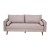 Flash Furniture IS-VS100-BR-GG Mid-Century Modern Taupe Faux Linen Sofa with Wood Legs addl-10
