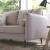 Flash Furniture IS-VS100-BR-GG Mid-Century Modern Taupe Faux Linen Sofa with Wood Legs addl-6