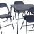 Flash Furniture JB-1-NV-GG 5 Piece Navy Folding Card Table and Chair Set addl-15