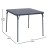 Flash Furniture JB-1-NV-GG 5 Piece Navy Folding Card Table and Chair Set addl-5