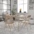 Flash Furniture JB-1-TAN-GG 5 Piece Tan Folding Card Table and Chair Set addl-1