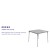 Flash Furniture JB-2-GY-GG Lightweight Gray Portable Folding Table with Collapsible Legs addl-3