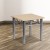 Flash Furniture JB-6-END-NAT-GG Natural Laminate End Table with Silver Steel Frame addl-1
