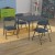 Flash Furniture JB-9-KID-NV-GG Kids Navy 5 Piece Folding Table and Chair Set addl-1