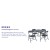 Flash Furniture JB-9-KID-NV-GG Kids Navy 5 Piece Folding Table and Chair Set addl-3