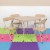 Flash Furniture JB-9-KID-TN-GG Kids Tan 5 Piece Folding Table and Chair Set addl-1