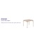 Flash Furniture JB-TABLE-TN-GG Kids Tan Folding Table addl-3