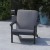 Flash Furniture JJ-C14021-BK-GG All-Weather Poly Resin Wood Adirondack Style Deep Seat Patio Club Chair with Cushions, Black/Charcoal addl-1
