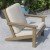 Flash Furniture JJ-C14021-BR-GG All-Weather Poly Resin Wood Adirondack Style Deep Seat Patio Club Chair with Cushions, Natural Cedar/Cream addl-5