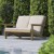 Flash Furniture JJ-C14022-BR-GG All-Weather Poly Resin Wood Adirondack Style Deep Seat Patio Loveseat with Cushions, Natural Cedar/Cream addl-1