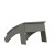 Flash Furniture JJ-C14309-GY-GG Modern All-Weather Poly Resin Wood Adirondack Gray Ottoman Foot Rest addl-5