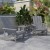 Flash Furniture JJ-C14501-2-T14001-GY-GG Gray All-Weather Poly Resin Wood Adirondack Chair with Side Table, 2 Pack addl-7