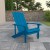Flash Furniture JJ-C14501-BLU-GG Blue All-Weather Poly Resin Wood Adirondack Chair addl-1