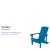 Flash Furniture JJ-C14501-BLU-GG Blue All-Weather Poly Resin Wood Adirondack Chair addl-3