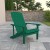 Flash Furniture JJ-C14501-GRN-GG Green All-Weather Poly Resin Wood Adirondack Chair addl-1