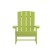 Flash Furniture JJ-C14501-LM-GG Lime Green Indoor/Outdoor Poly Resin Adirondack Chair addl-10