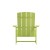 Flash Furniture JJ-C14501-LM-GG Lime Green Indoor/Outdoor Poly Resin Adirondack Chair addl-7