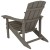 Flash Furniture JJ-C14501-LTG-GG Gray All-Weather Poly Resin Wood Adirondack Chair addl-6