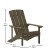 Flash Furniture JJ-C14501-MHG-GG Mahogany Indoor/Outdoor Adirondack Chair addl-4