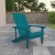 Flash Furniture JJ-C14501-SFM-GG Sea Foam All-Weather Poly Resin Wood Adirondack Chair addl-1