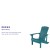 Flash Furniture JJ-C14501-SFM-GG Sea Foam All-Weather Poly Resin Wood Adirondack Chair addl-3