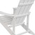 Flash Furniture JJ-C14501-WH-GG White All-Weather Poly Resin Wood Adirondack Chair addl-10