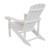 Flash Furniture JJ-C14501-WH-GG White All-Weather Poly Resin Wood Adirondack Chair addl-6