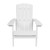 Flash Furniture JJ-C14501-WH-GG White All-Weather Poly Resin Wood Adirondack Chair addl-9