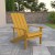 Flash Furniture JJ-C14501-YLW-GG Yellow All-Weather Poly Resin Wood Adirondack Chair addl-1