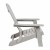 Flash Furniture JJ-C14505-2-T14001-GY-GG 2 Piece Gray All-Weather Poly Resin Folding Adirondack Chair with Side Table addl-12