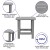 Flash Furniture JJ-C14505-2-T14001-GY-GG 2 Piece Gray All-Weather Poly Resin Folding Adirondack Chair with Side Table addl-4