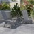 Flash Furniture JJ-C14505-2-T14001-GY-GG 2 Piece Gray All-Weather Poly Resin Folding Adirondack Chair with Side Table addl-7