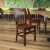 Flash Furniture XU-DG-W0006-MAH-GG School House Chair with Mahogany Finish and Mahogany Seat addl-2