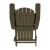 Flash Furniture JJ-C14505-MHG-GG Mahogany Indoor/Outdoor Poly Resin Folding Adirondack Chair addl-11