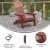 Flash Furniture JJ-C14505-RED-GG Red Indoor/Outdoor Poly Resin Folding Adirondack Chair addl-3
