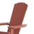 Flash Furniture JJ-C14505-RED-GG Red Indoor/Outdoor Poly Resin Folding Adirondack Chair addl-8