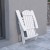 Flash Furniture JJ-C14505-WH-GG White Indoor/Outdoor Poly Resin Folding Adirondack Chair addl-5
