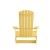 Flash Furniture JJ-C14505-YLW-GG Yellow Indoor/Outdoor Poly Resin Folding Adirondack Chair addl-7