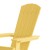 Flash Furniture JJ-C14505-YLW-GG Yellow Indoor/Outdoor Poly Resin Folding Adirondack Chair addl-8
