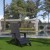 Flash Furniture JJ-C14509-14309-BK-GG Black Modern All-Weather Poly Resin Wood Adirondack Chair with Foot Rest addl-1