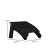 Flash Furniture JJ-C14509-14309-BK-GG Black Modern All-Weather Poly Resin Wood Adirondack Chair with Foot Rest addl-5