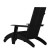 Flash Furniture JJ-C14509-14309-BK-GG Black Modern All-Weather Poly Resin Wood Adirondack Chair with Foot Rest addl-6