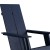 Flash Furniture JJ-C14509-NV-GG Navy Modern All-Weather Poly Resin Wood Adirondack Chair addl-6