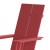 Flash Furniture JJ-C14509-RED-GG Red All-Weather Poly Resin Modern 2-Slat Back Adirondack Chair addl-8